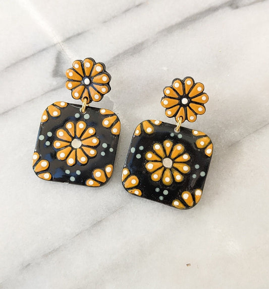 SELMA | Statement Polymer Clay Earrings