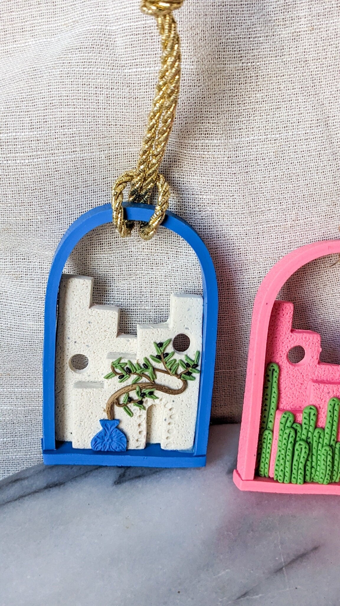 LEMNOS | Polymer Clay Holiday Ornament