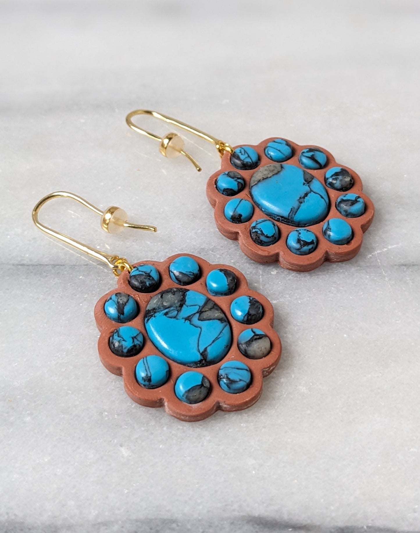 HAW | Polymer Clay Statement Earring