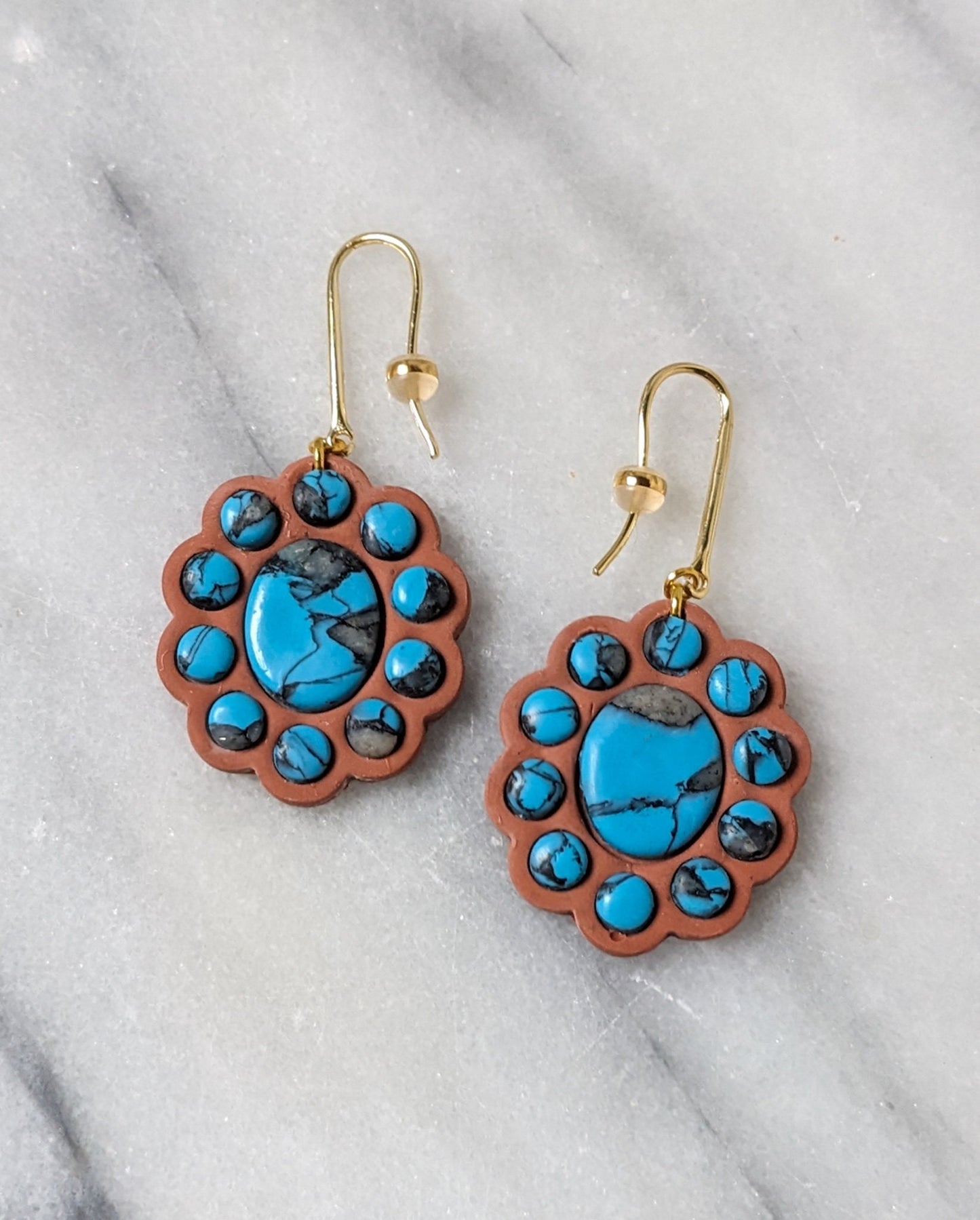 HAW | Polymer Clay Statement Earring