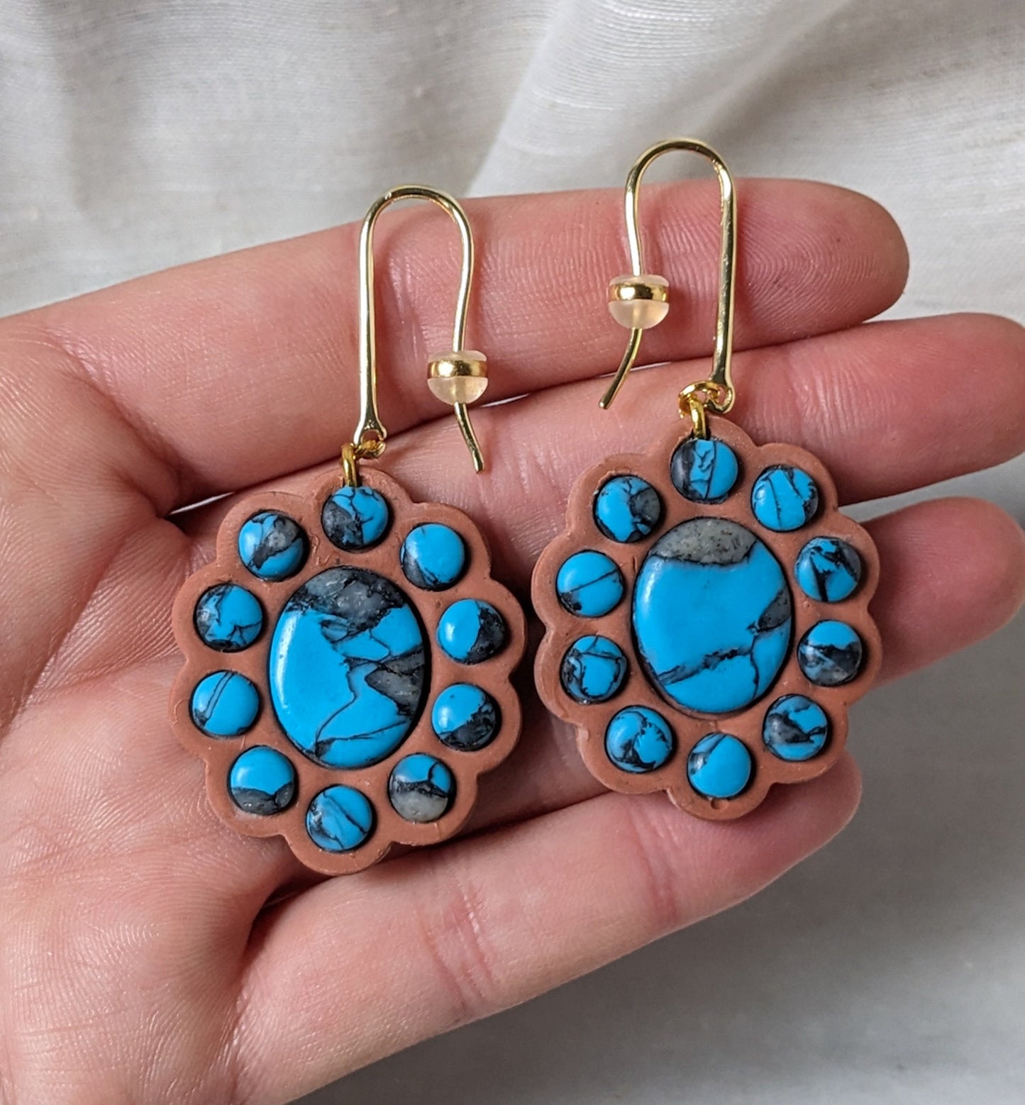 HAW | Polymer Clay Statement Earring