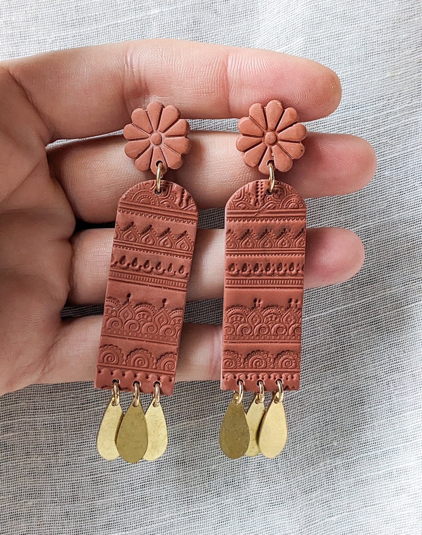 MYSORE | Polymer Clay Statement Earring