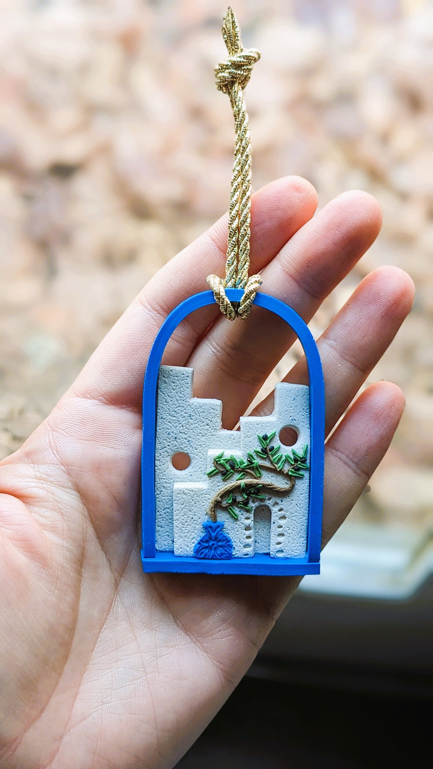 LEMNOS | Polymer Clay Holiday Ornament